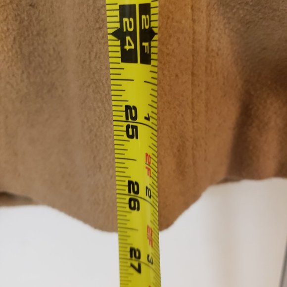 Altr'd State wool Coat size Medium double breast neutral tan zip button combo - Picture 11 of 12